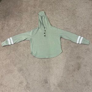 No Boundaries Long Sleeve Top with Hood